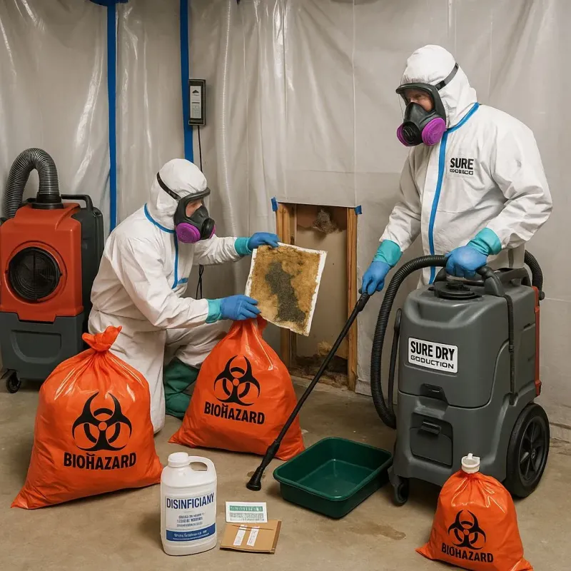 Contaminated Water Handling Protocols process in Medina County, TX
