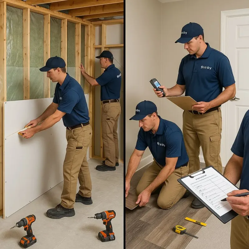 Repairs and Reconstruction process in Medina County, TX